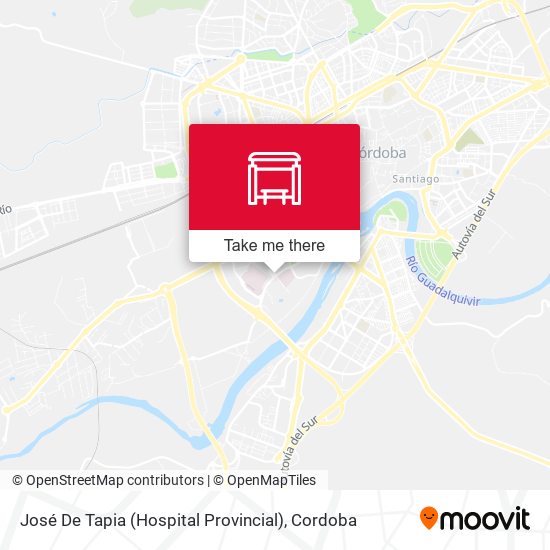 mapa José De Tapia (Hospital Provincial)