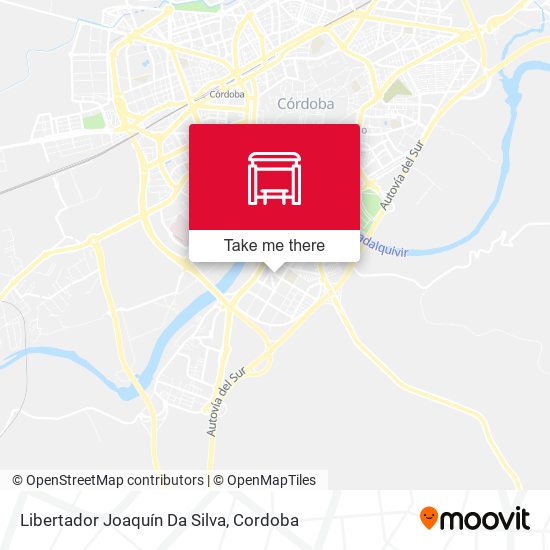 mapa Libertador Joaquín Da Silva