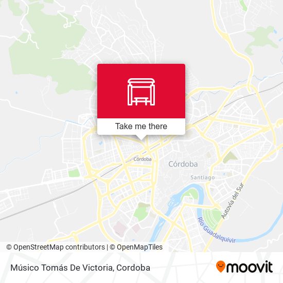 Músico Tomás De Victoria map