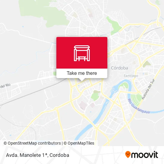 Avda. Manolete 1ª map