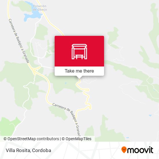 Villa Rosita map