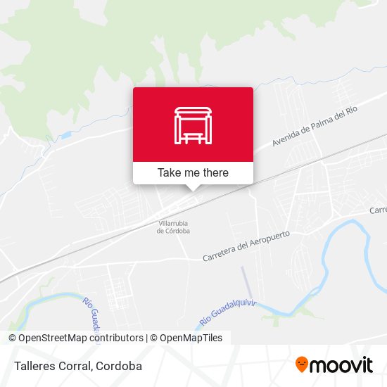 Talleres Corral map