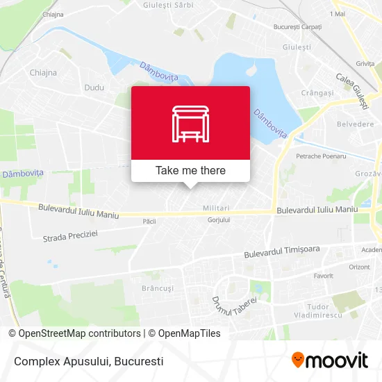 Complex Apusului map