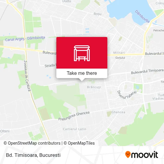 Bd. Timisoara map