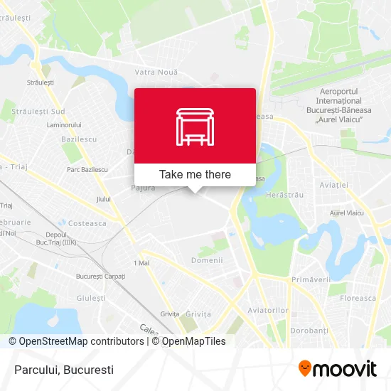Parcului map