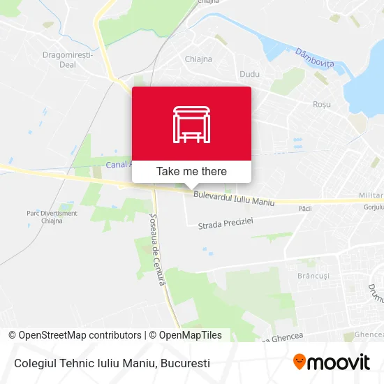 Colegiul Tehnic Iuliu Maniu map