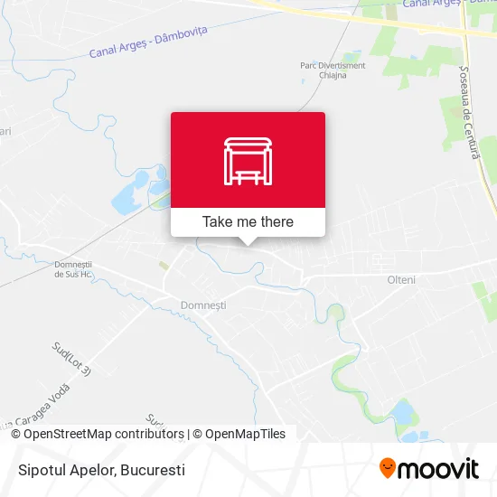 Sipotul Apelor map