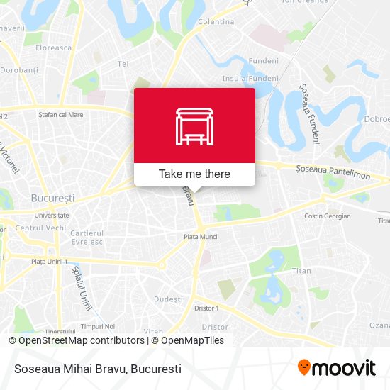 Soseaua Mihai Bravu map