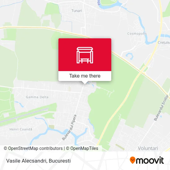 Vasile Alecsandri map