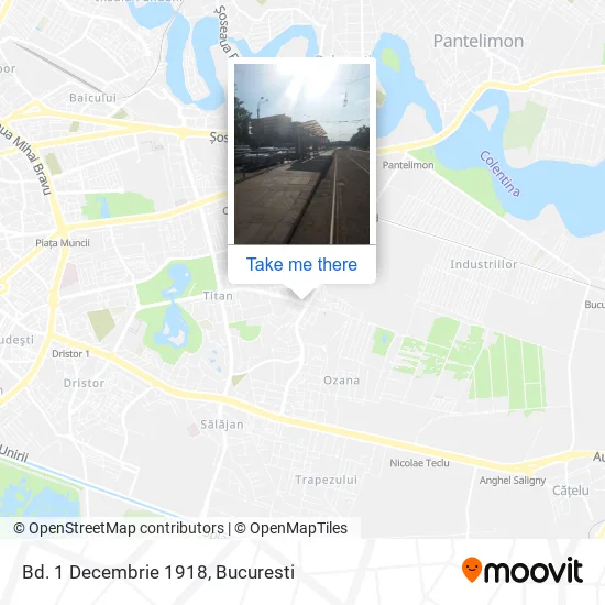 Bd. 1 Decembrie 1918 map