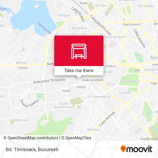 Bd. Timisoara map