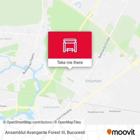 Ansamblul Avangarde Forest III map