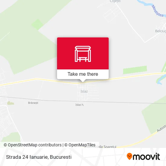 Strada 24 Ianuarie map