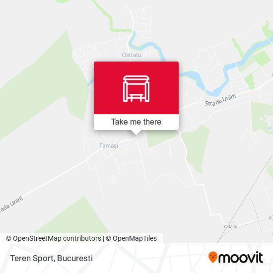 Teren Sport map