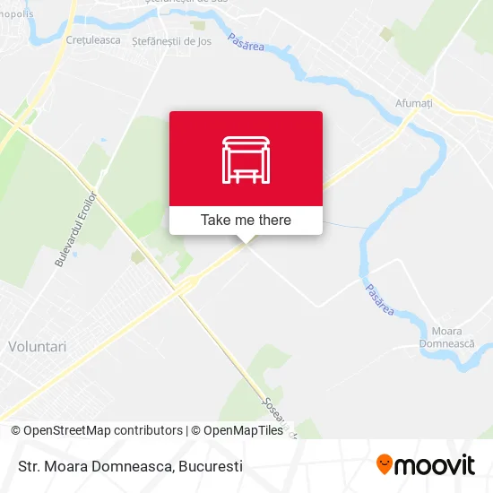 Str. Moara Domneasca map