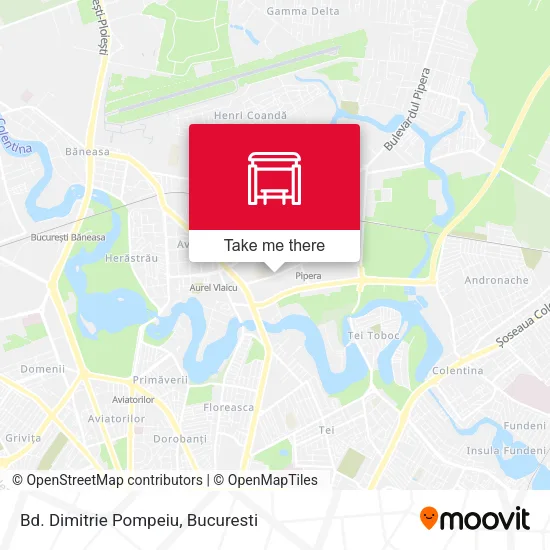Bd. Dimitrie Pompeiu map
