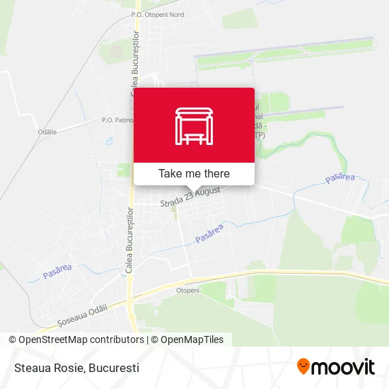 Steaua Rosie map