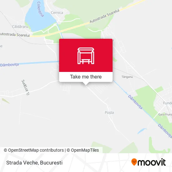 Strada Veche map