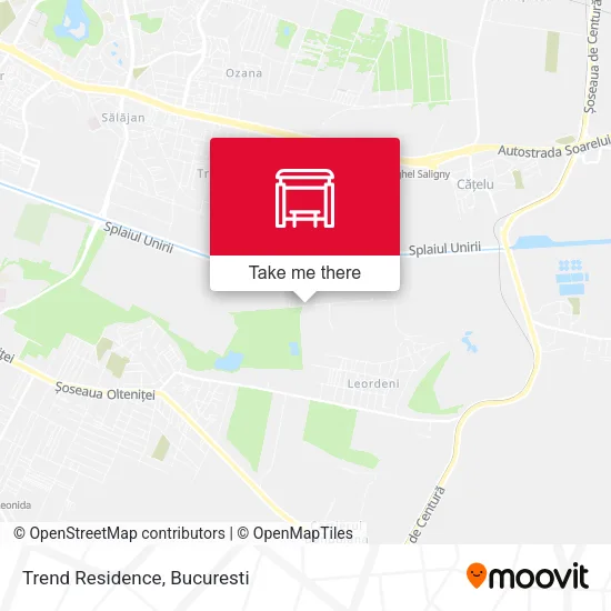 Trend Residence map