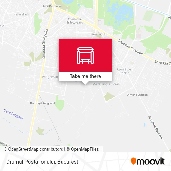 Drumul Postalionului map