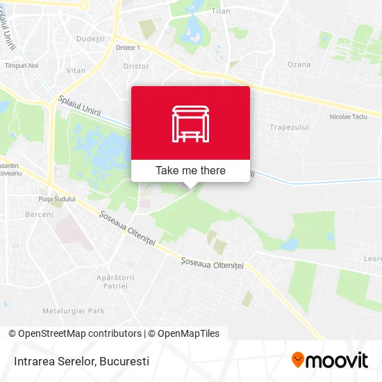 Intrarea Serelor map