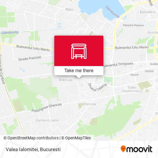 Valea Ialomitei map