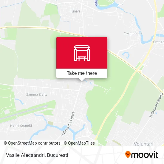 Vasile Alecsandri map