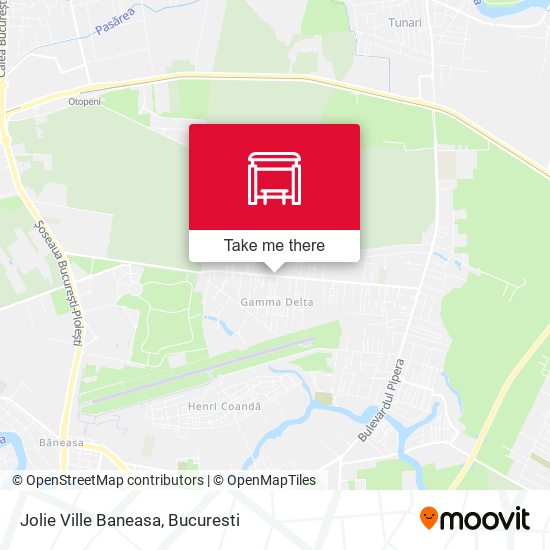Jolie Ville Baneasa map