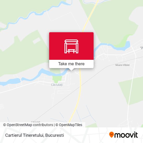 Cartierul Tineretului map