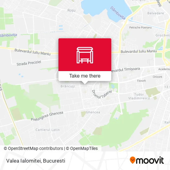 Valea Ialomitei map