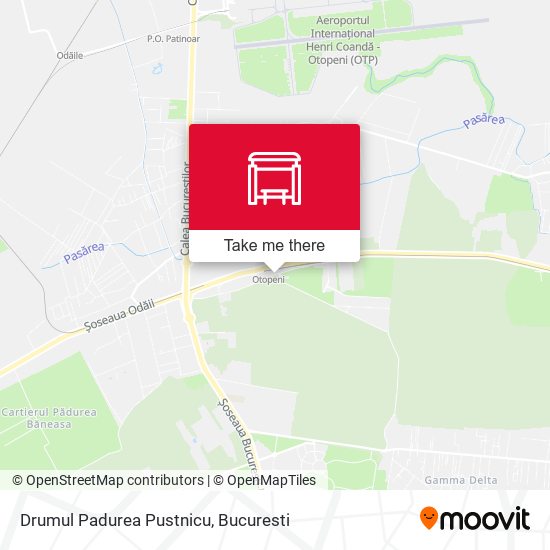 Drumul Padurea Pustnicu map
