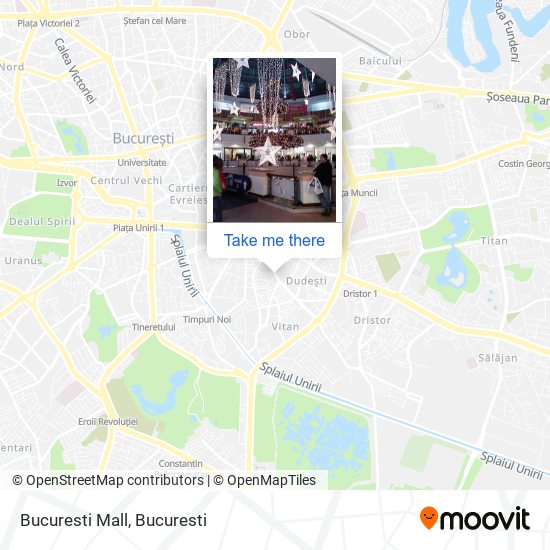 Bucuresti Mall map