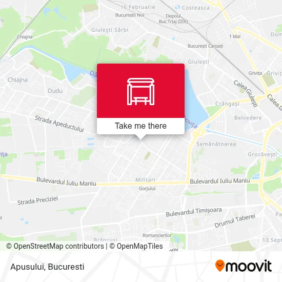 Apusului map