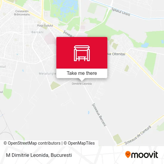 M Dimitrie Leonida map