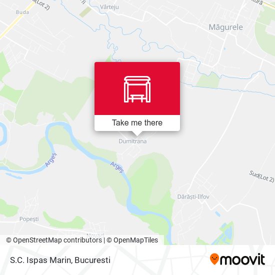 S.C. Ispas Marin map