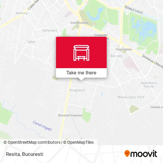 Resita map