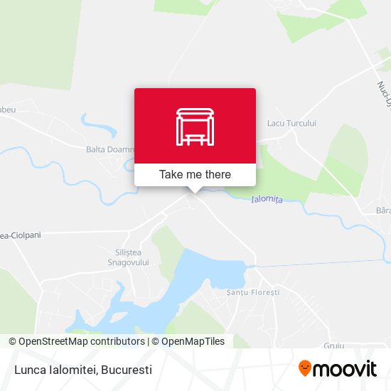Lunca Ialomitei map