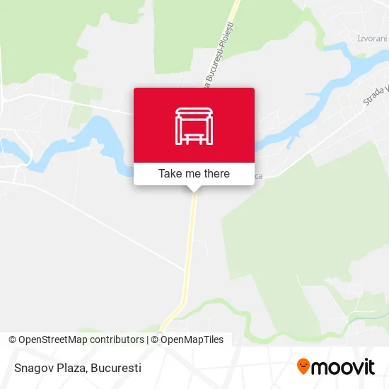 Snagov Plaza map
