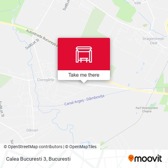 Calea Bucuresti 3 map