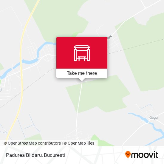 Padurea Blidaru map