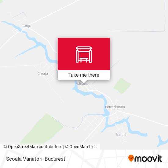 Scoala Vanatori map