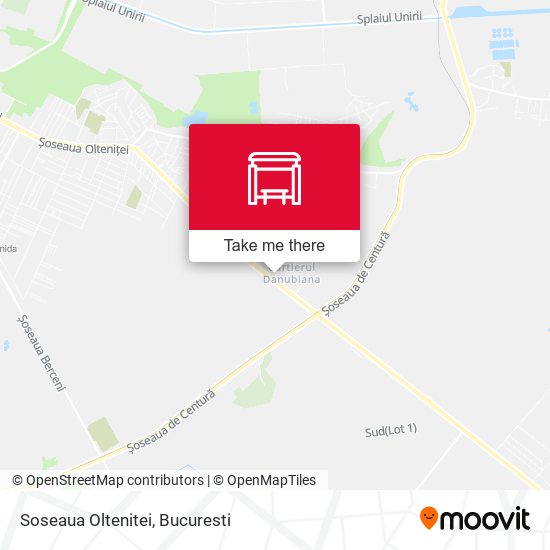 Soseaua Oltenitei map