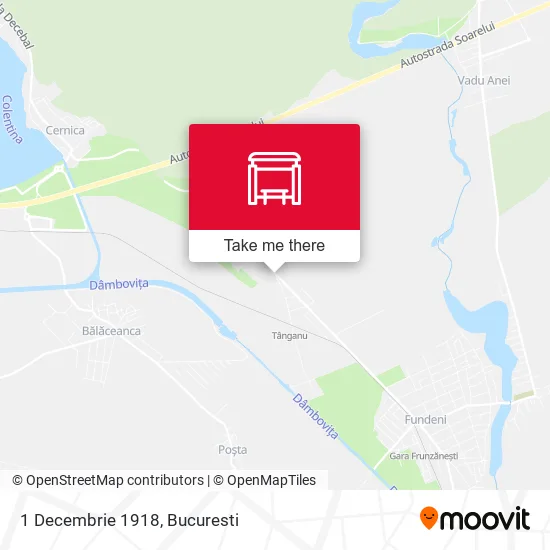 1 Decembrie 1918 map