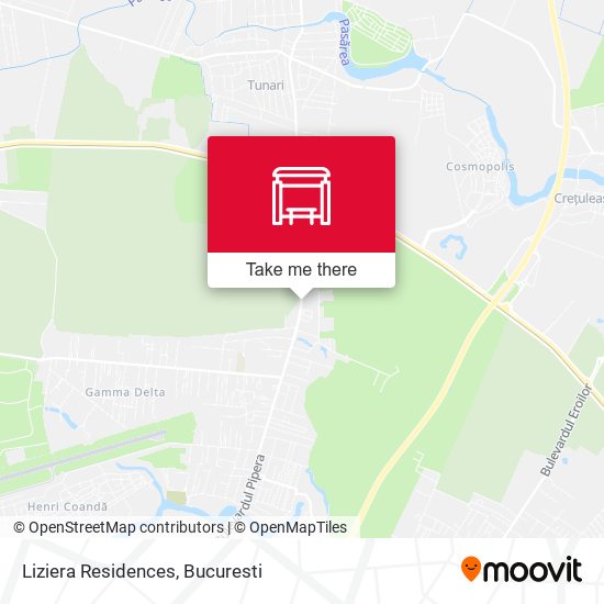 Liziera Residences map