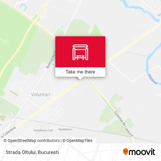 Strada Oltului map