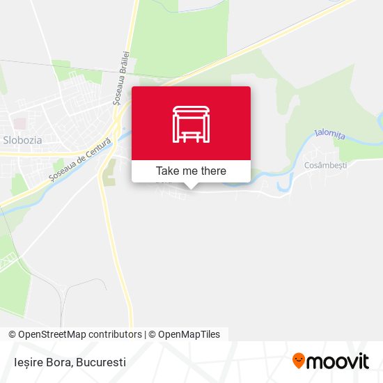 Ieșire Bora map