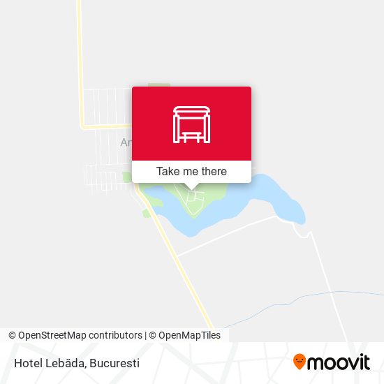 Hotel Lebăda map