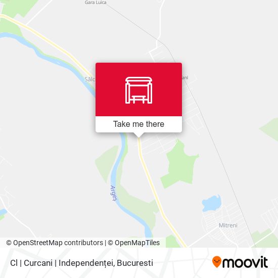 Cl | Curcani | Independenței map