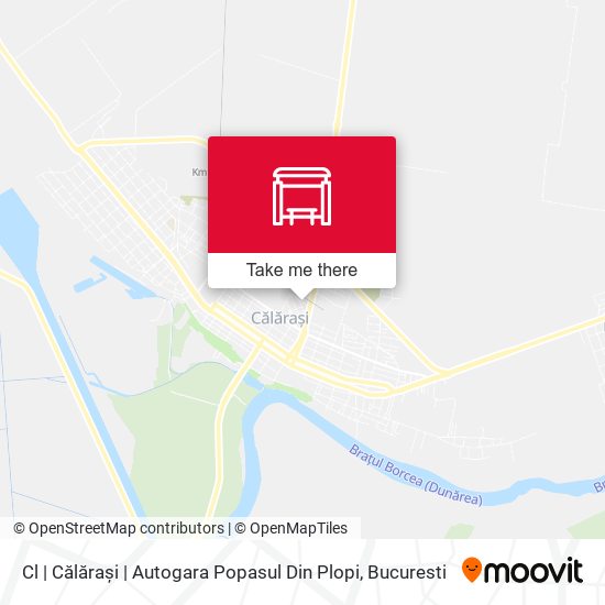 Cl | Călărași | Autogara Popasul Din Plopi map