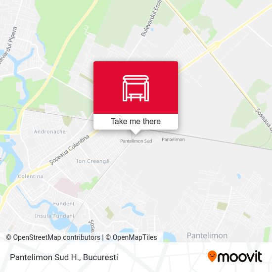 Pantelimon Sud H. map